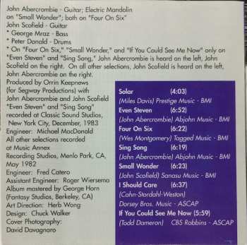 CD John Scofield: Solar