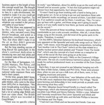 CD John Sebastian: King Biscuit Flower Hour Presents John Sebastian In Concert