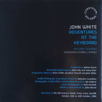 2CD Jonathan Powell: Adventures At The Keyboard - The Early Sonatas