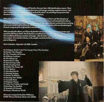 2CD John Williams: Harry Potter And The Chamber Of Secrets (Music From And Inspired By The Motion Picture) LTD