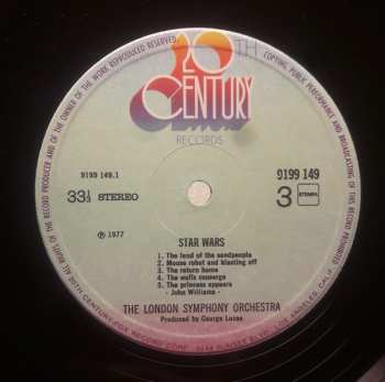 2LP The London Symphony Orchestra: Star Wars