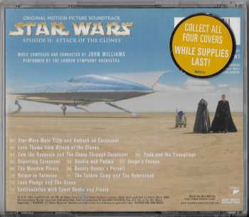CD John Williams: Star Wars Episode II: Attack Of The Clones (Original Motion Pictures Soundtrack)