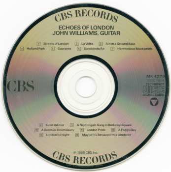 CD John Williams: Echoes Of London