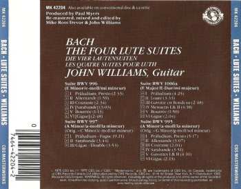 CD Johann Sebastian Bach: The Four Lute Suites