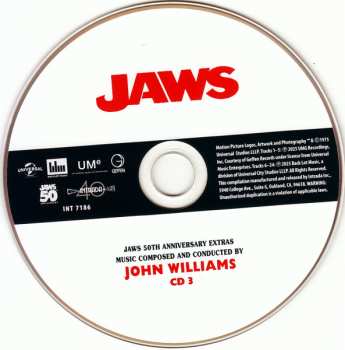 3CD John Williams: Jaws (50th Anniversary Edition)