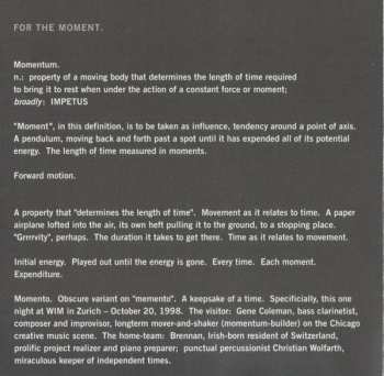 CD Christian Wolfarth: Momentum