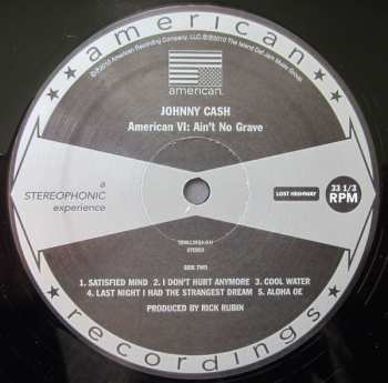 LP Johnny Cash: American VI: Ain't No Grave