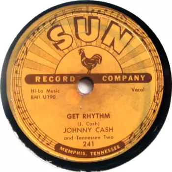 Johnny Cash & The Tennessee Two: Get Rhythm / I Walk The Line
