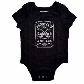 Merch Johnny Cash: Dziecięce Body Man In Black 