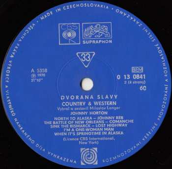 2LP/Zestaw pudełkowy Johnny Cash: Dvorana slávy  Country & Western (2xLP + BOX + BOOKLET)