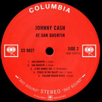 LP Johnny Cash: Johnny Cash At San Quentin LTD