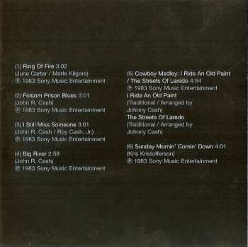 CD Johnny Cash: Koncert V Praze = In Prague Live