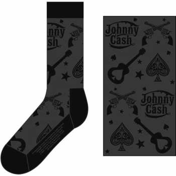 Merch Johnny Cash: Skarpety do kostek Guitars 'n Guns
