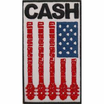 Merch Johnny Cash: Naszywka Flag