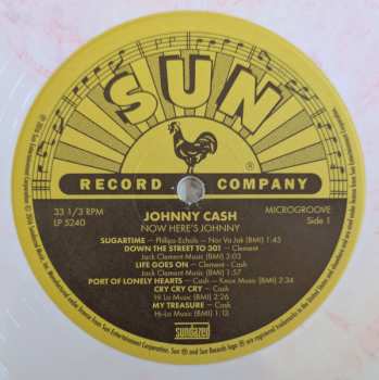 LP Johnny Cash: Now Here’s Johnny Cash CLR | LTD