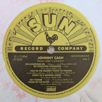 LP Johnny Cash: Now Here’s Johnny Cash CLR | LTD