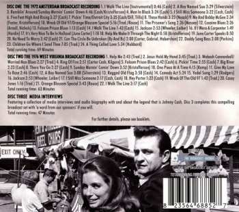 3CD/Zestaw pudełkowy Johnny Cash: The Broadcast Archive