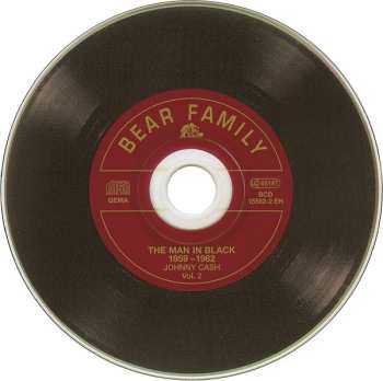 5CD/Zestaw pudełkowy Johnny Cash: The Man In Black • 1959-'62