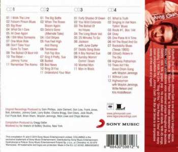 4CD/Zestaw pudełkowy Johnny Cash: The Box Set Series