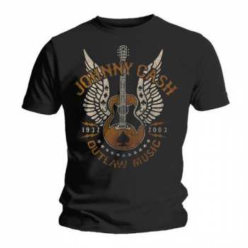 Merch Johnny Cash: Koszulka Outlaw 