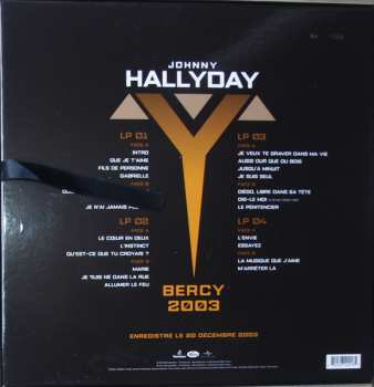 4LP/Zestaw pudełkowy Johnny Hallyday: Bercy 2003 CLR | LTD | NUM