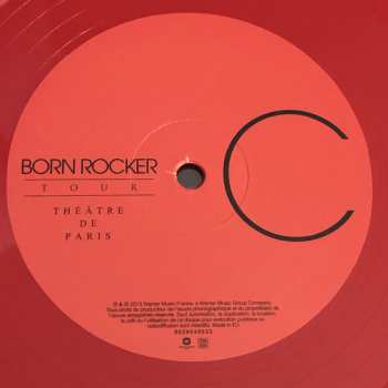 2LP Johnny Hallyday: Born Rocker Tour - Concert Au Théâtre De Paris LTD | CLR