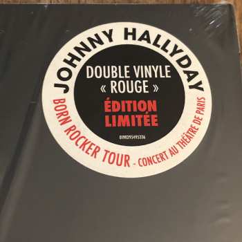 2LP Johnny Hallyday: Born Rocker Tour - Concert Au Théâtre De Paris LTD | CLR