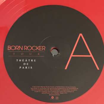 2LP Johnny Hallyday: Born Rocker Tour - Concert Au Théâtre De Paris LTD | CLR