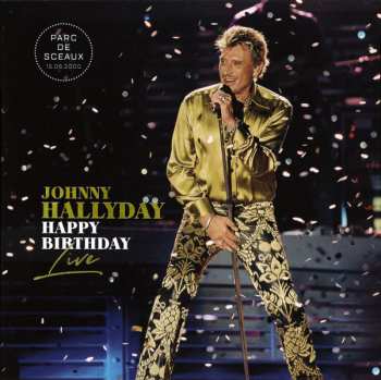 4LP/Zestaw pudełkowy Johnny Hallyday: Happy Birthday Live - Parc De Sceaux 15.06.2000 LTD | NUM