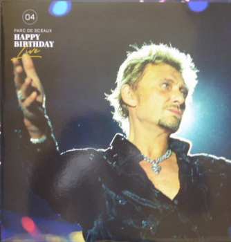 4LP/Zestaw pudełkowy Johnny Hallyday: Happy Birthday Live - Parc De Sceaux 15.06.2000 LTD | NUM