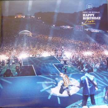 4LP/Zestaw pudełkowy Johnny Hallyday: Happy Birthday Live - Parc De Sceaux 15.06.2000 LTD | NUM