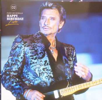 4LP/Zestaw pudełkowy Johnny Hallyday: Happy Birthday Live - Parc De Sceaux 15.06.2000 LTD | NUM