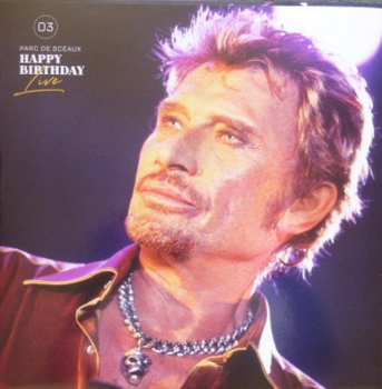 4LP/Zestaw pudełkowy Johnny Hallyday: Happy Birthday Live - Parc De Sceaux 15.06.2000 LTD | NUM