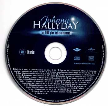 5CD/Zestaw pudełkowy Johnny Hallyday: L'album De Sa Vie
