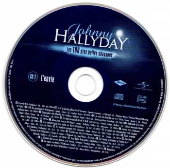 5CD/Zestaw pudełkowy Johnny Hallyday: L'album De Sa Vie