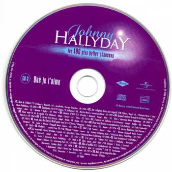 5CD/Zestaw pudełkowy Johnny Hallyday: L'album De Sa Vie