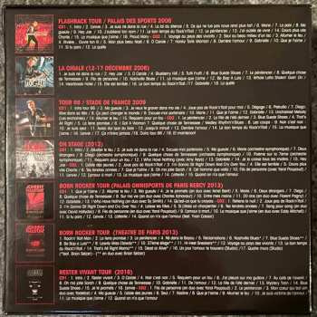 12CD/Zestaw pudełkowy Johnny Hallyday: Les Albums Live Warner