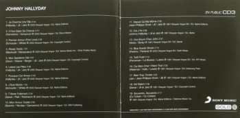 3CD/Zestaw pudełkowy Johnny Hallyday: Les Années Vogue