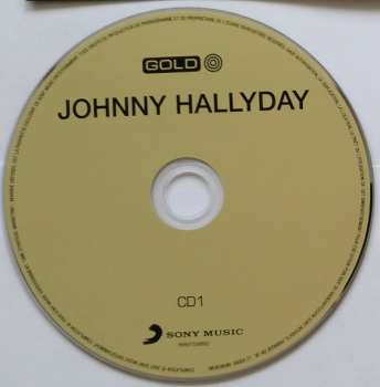 3CD/Zestaw pudełkowy Johnny Hallyday: Les Années Vogue