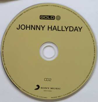 3CD/Zestaw pudełkowy Johnny Hallyday: Les Années Vogue