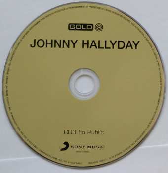 3CD/Zestaw pudełkowy Johnny Hallyday: Les Années Vogue