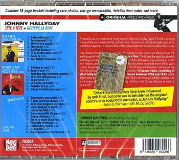 CD Johnny Hallyday: Tête À Tête Plus Retiens La Nuit