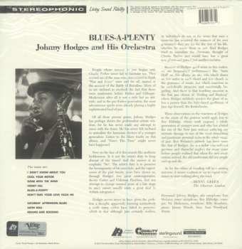 2LP Johnny Hodges: Blues A-Plenty LTD | NUM