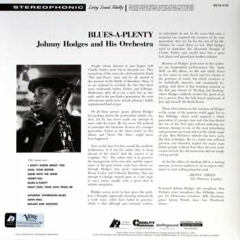 2LP Johnny Hodges: Blues A-Plenty LTD | NUM
