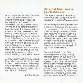 CD Johnny Hodges: Blue Hodge