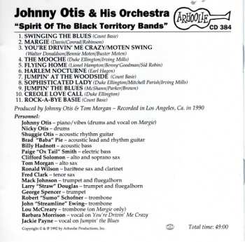CD Johnny Otis And His Orchestra: Spirit Of The Black Territory Bands