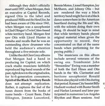 CD Johnny Otis And His Orchestra: Spirit Of The Black Territory Bands