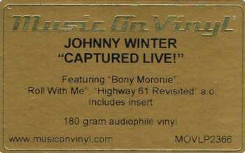 LP Johnny Winter: Captured Live!