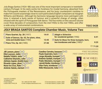 CD Joly Braga Santos: Complete Chamber Music, Volume Two