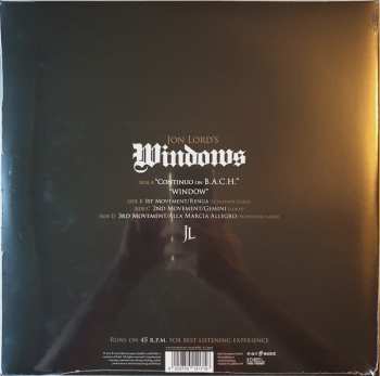 2LP Jon Lord: Windows